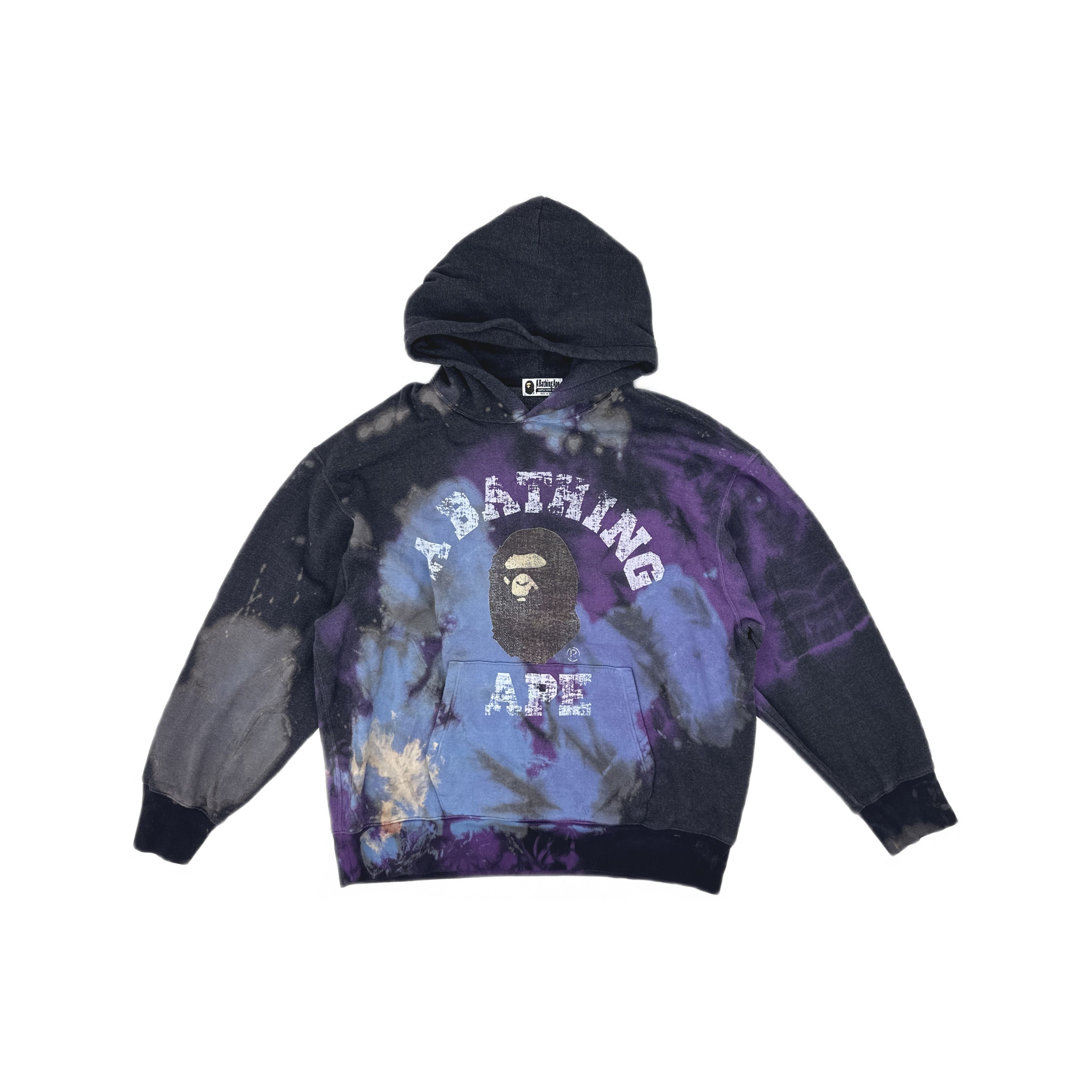 Bape A BATHING APE Tie-Dye Ape Head Hoodie Size XL Size US XL / EU 56 / 4 - 1 Thumbnail