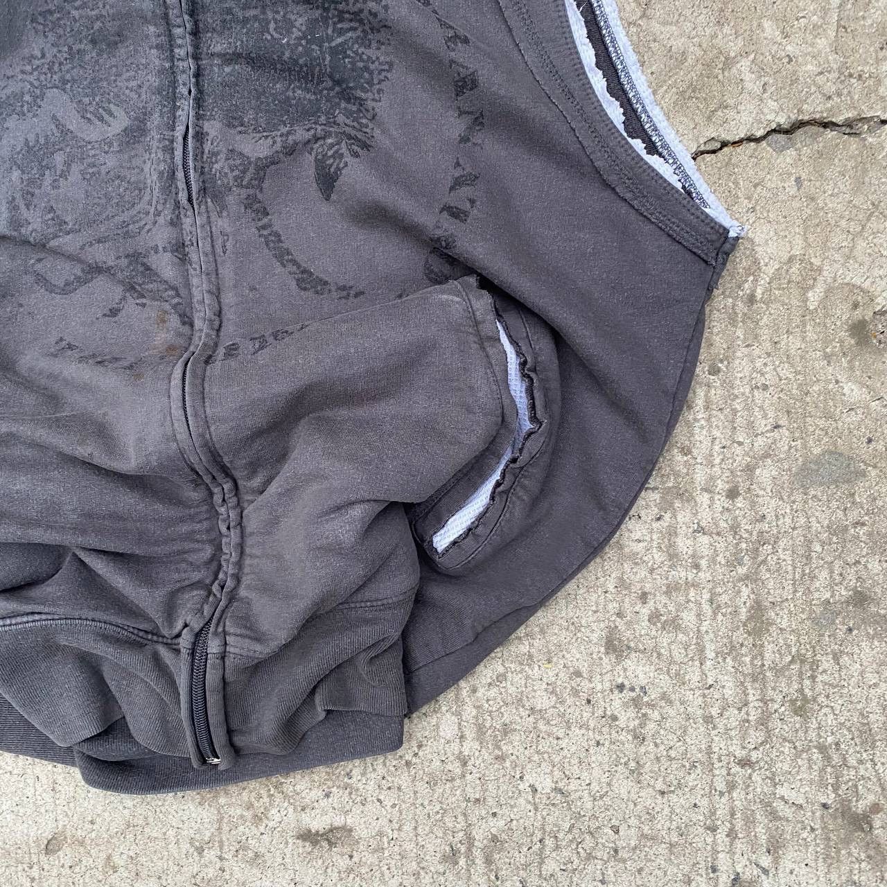 Cerruti 1881 Vintage 1819 Japan Vest With Hood Y2K 00s USA Grunge Size US L / EU 52-54 / 3 - 4 Thumbnail