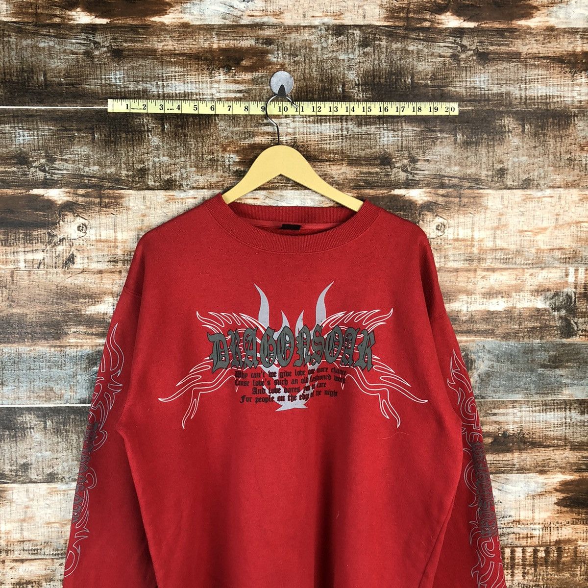 Japanese Brand × Vintage Vintage Beaumere Red Sweatshirts #971 Size US XL / EU 56 / 4 - 2 Thumbnail