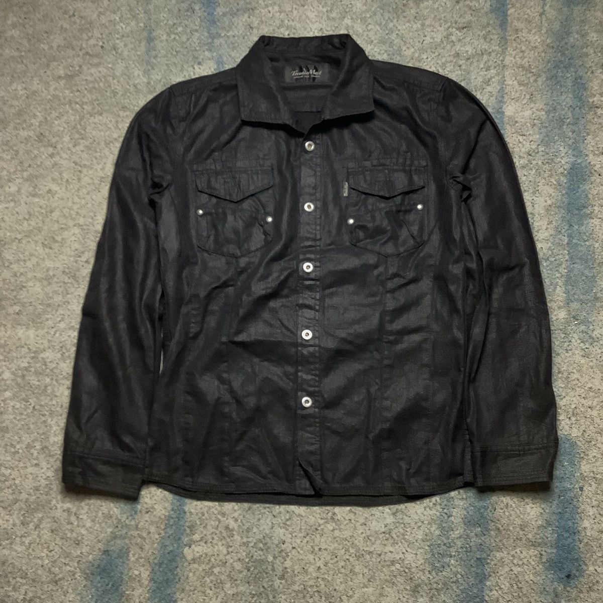 Tornado Mart 2000s Tonardo Mart Blak Raw Shirt Size US M / EU 48-50 / 2 - 1 Thumbnail