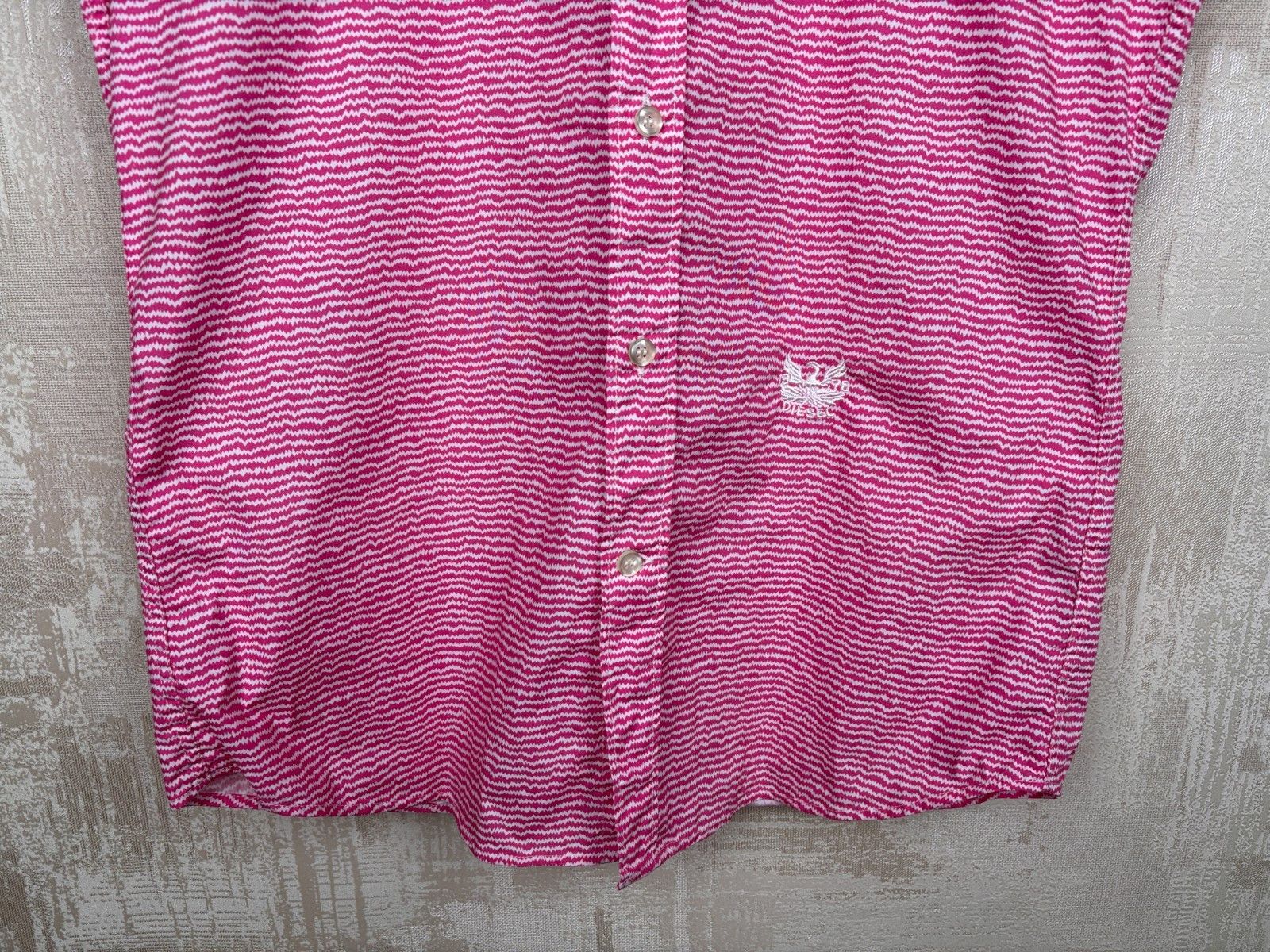 Diesel Diesel Striped Short Sleeve Shirt Size US S / EU 44-46 / 1 - 6 Thumbnail