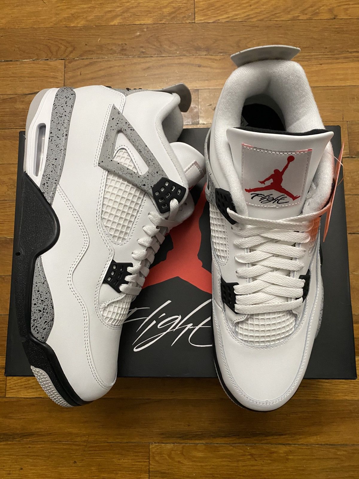 Size 13M Air Jordan Retro White Cement Men's