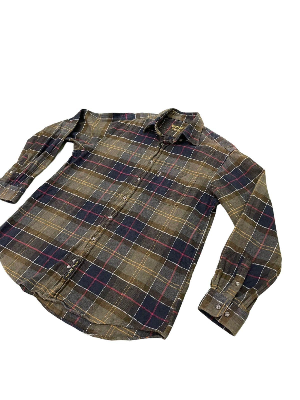 Barbour Flannel Shirt Barbour Tartan 5🟩2 Size US L / EU 52-54 / 3 - 3 Thumbnail