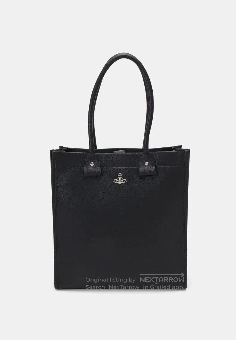 Vivienne Westwood Vivienne Westwood size os Saturn logo large tote bag Size ONE SIZE - 1 Thumbnail