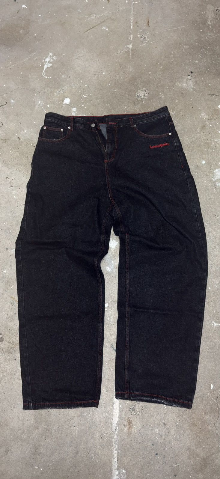 Japanese Brand @shopbasementla - HellRacer Denim Size US 40 / EU 56 - 1 Thumbnail