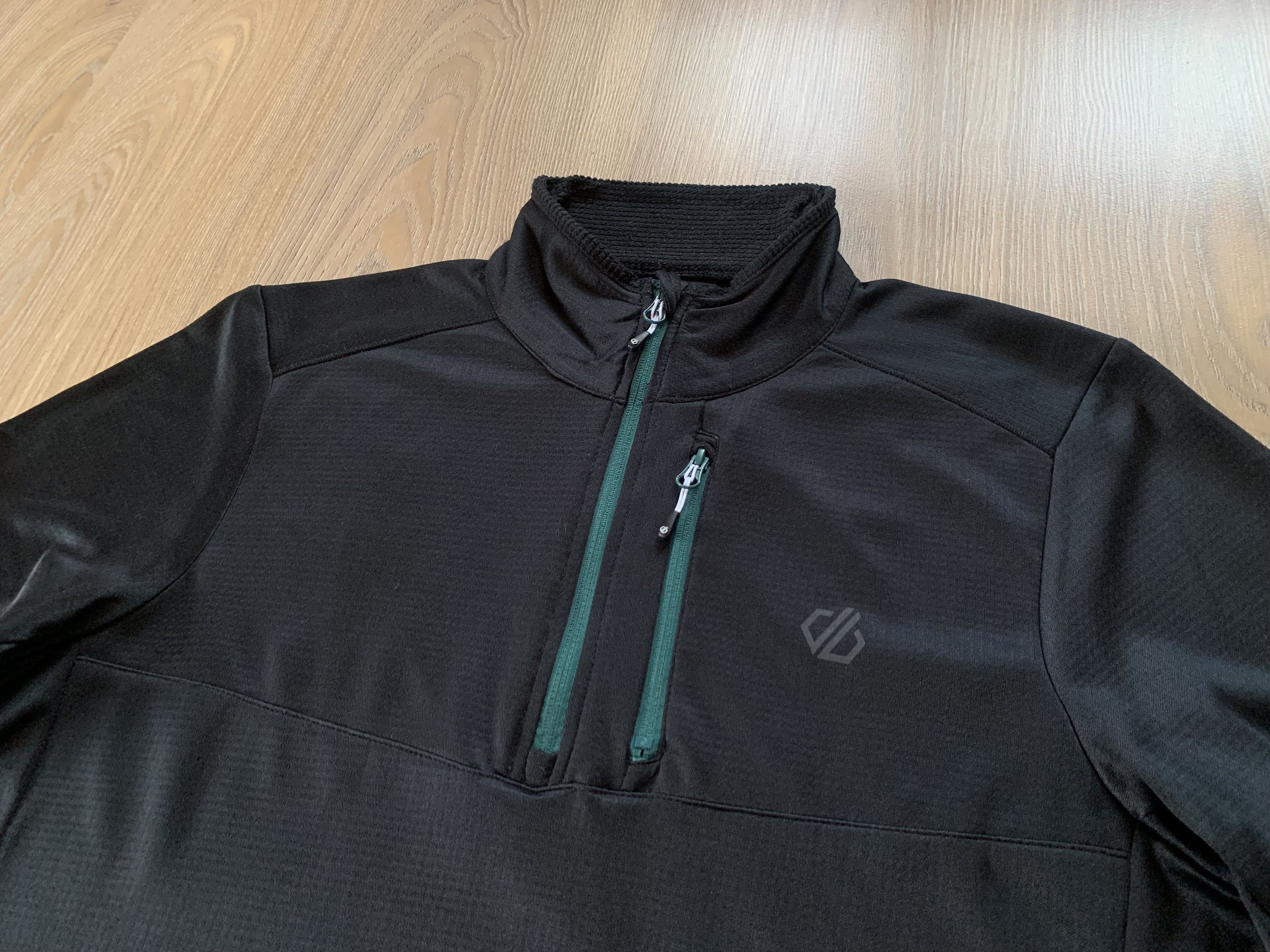 Other Dare2B Black Half-Zip Technical Fleece Pullover Size US L / EU 52-54 / 3 - 4 Thumbnail