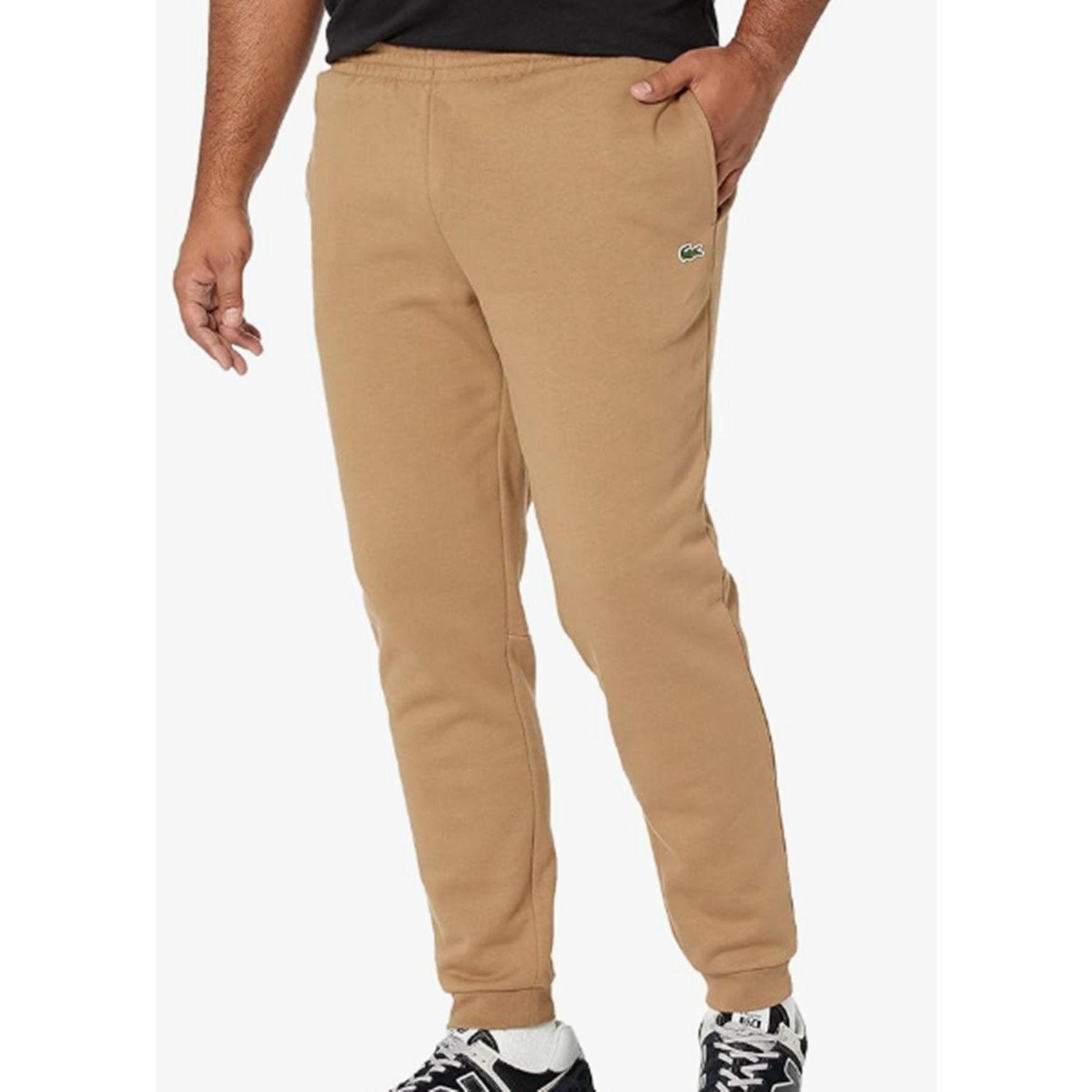 Lacoste Lacoste Men's Solid Fleece Jogger Sweatpants Leafy 2XL Size US 36 / EU 52 - 1 Thumbnail