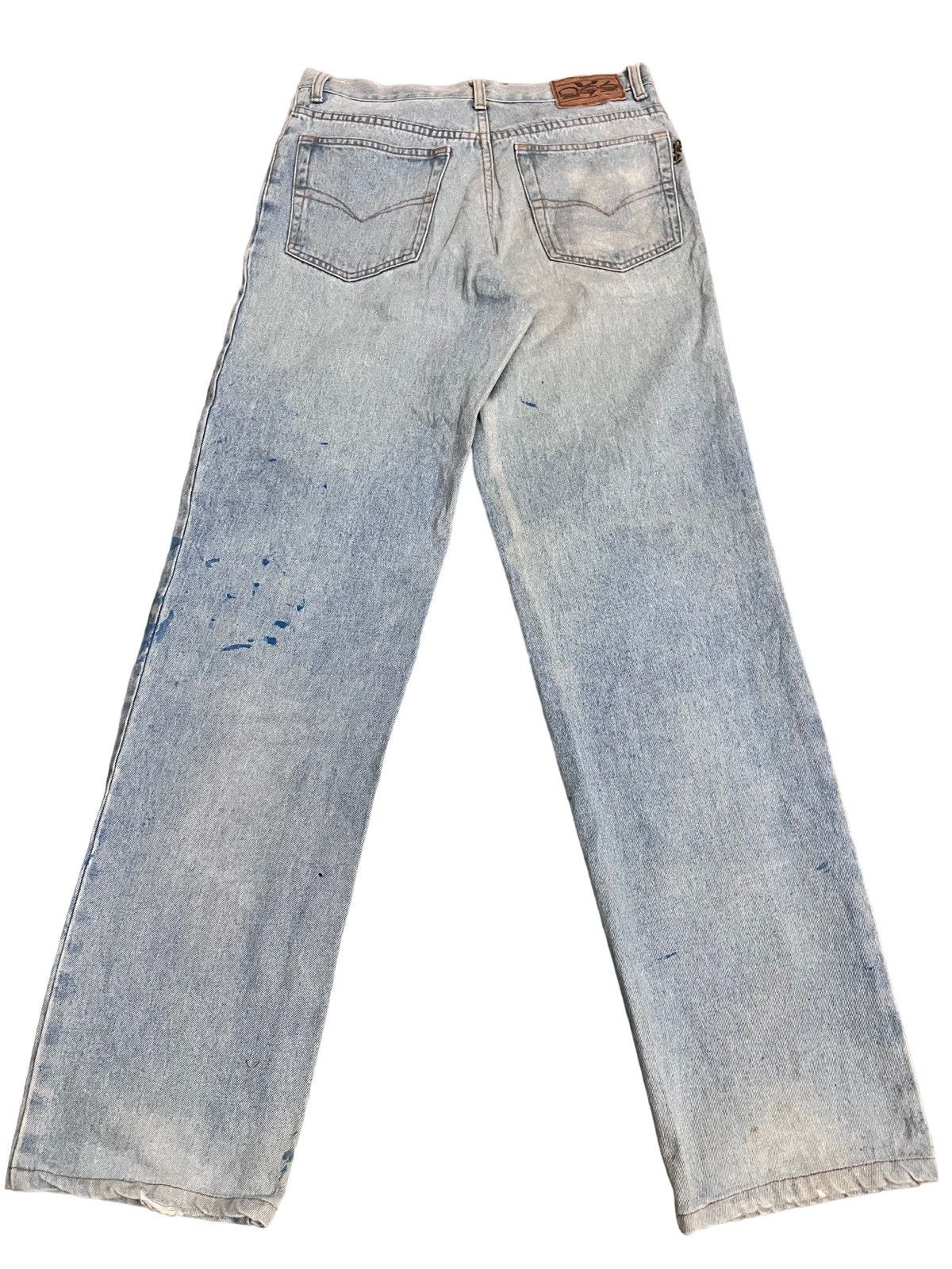 Uniqlo Vintage 90’s Uniqlo Paintbrush Art Style Jeans Size US 31 - 9 Thumbnail
