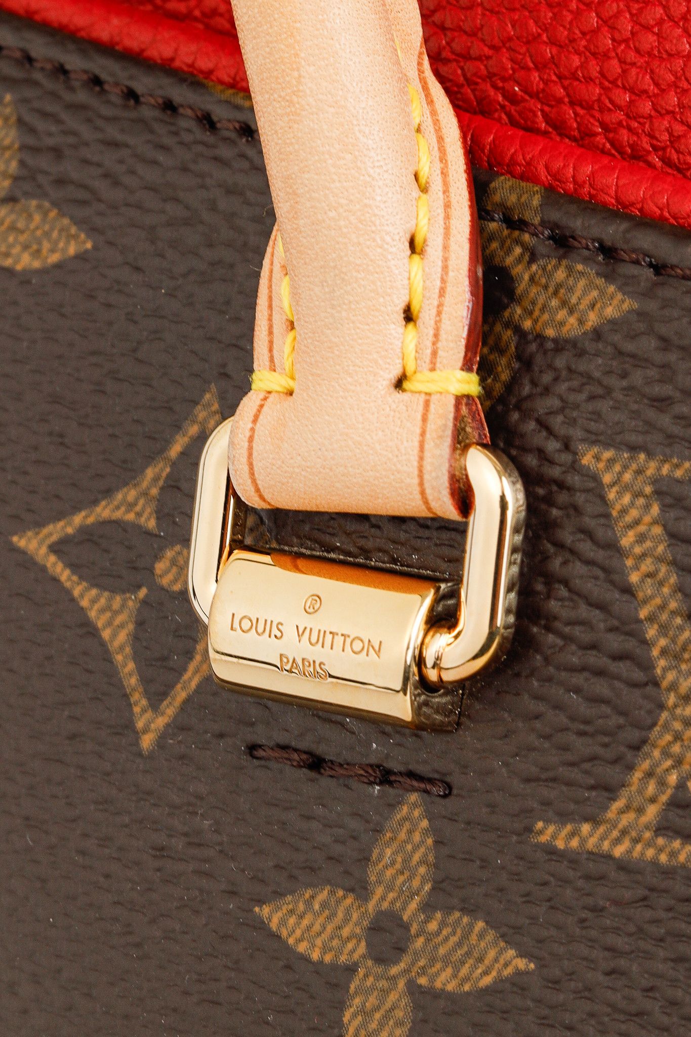 Louis Vuitton Louis Vuitton Pallas Monogram Canvas Cerise Handbag Size ONE SIZE - 9 Thumbnail