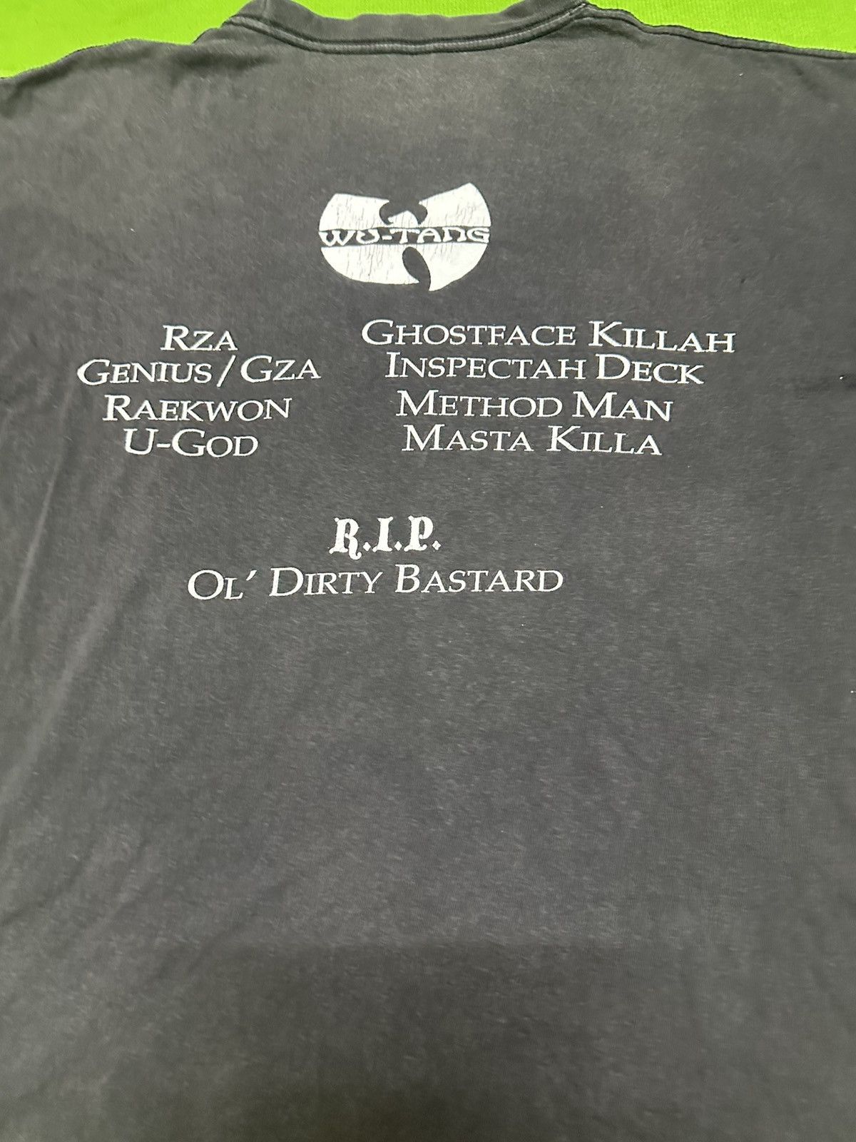 Rap Tees Vtg boot 90s Wutang rap tees Size US XL / EU 56 / 4 - 5 Thumbnail