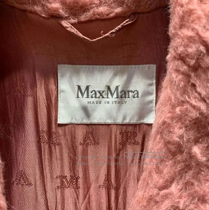 Max Mara MaxMara Pink Alpaca Wool Women's Coat . Size S / US 4 / IT 40 - 3 Thumbnail
