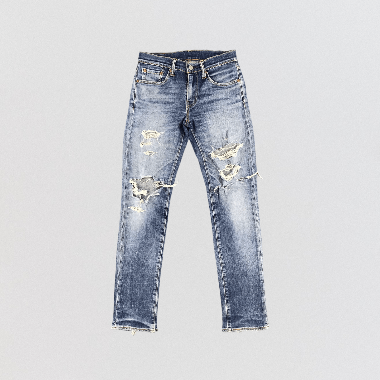 image of Blue Wash Levis 511 Jeans-Jm1945, Men's (Size 30)