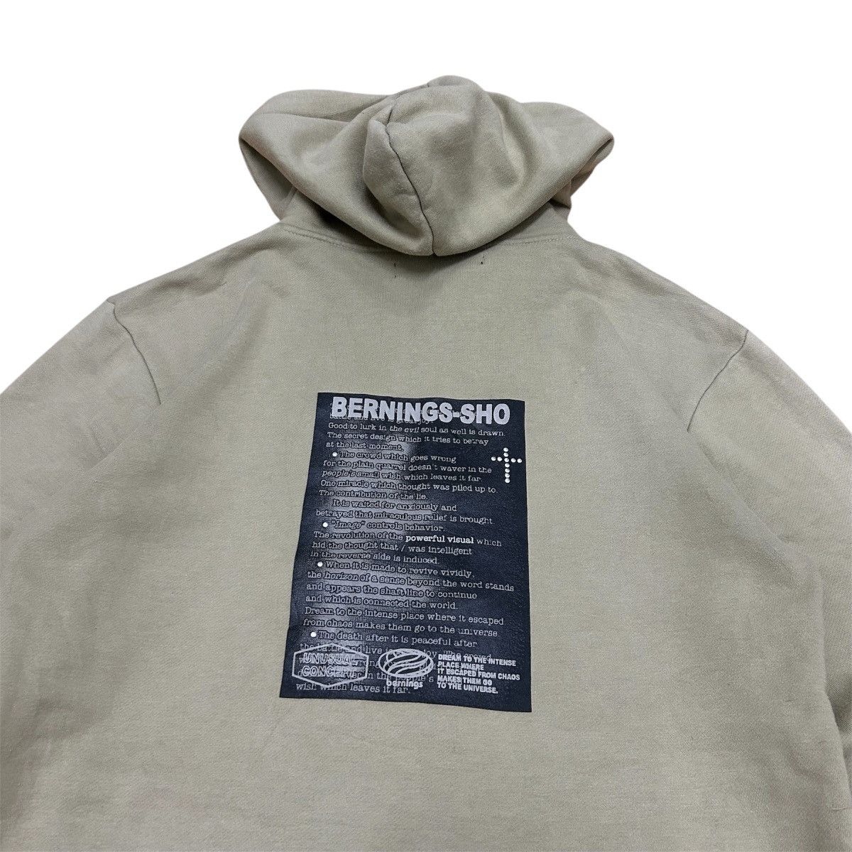 BERNINGS SHO Vintage Y2K Japanese BERNINGS SHO Cross Logo Full Zip Hoodie Size US L / EU 52-54 / 3 - 6 Thumbnail