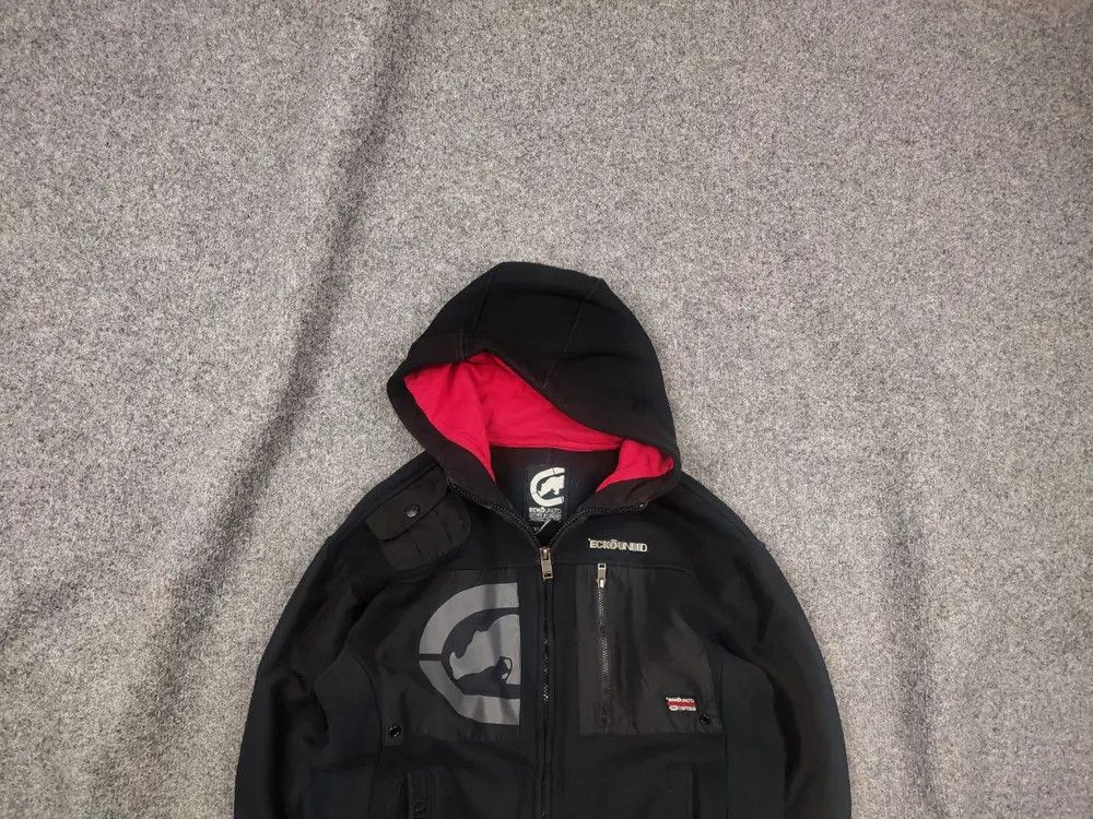 Ecko Unltd. Vintage Ecko Unltd Big Logo Baggy Hip Hop Zip Hoodie Rap Y2K Size US S / EU 44-46 / 1 - 1 Thumbnail