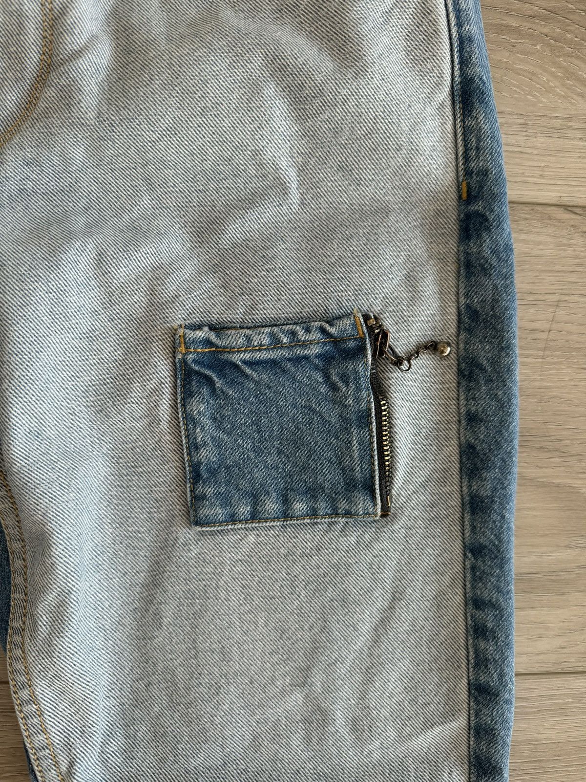 Guess Shane Gonzalez Reverse Two-Tone Denim Size US 30 / EU 46 - 2 Thumbnail
