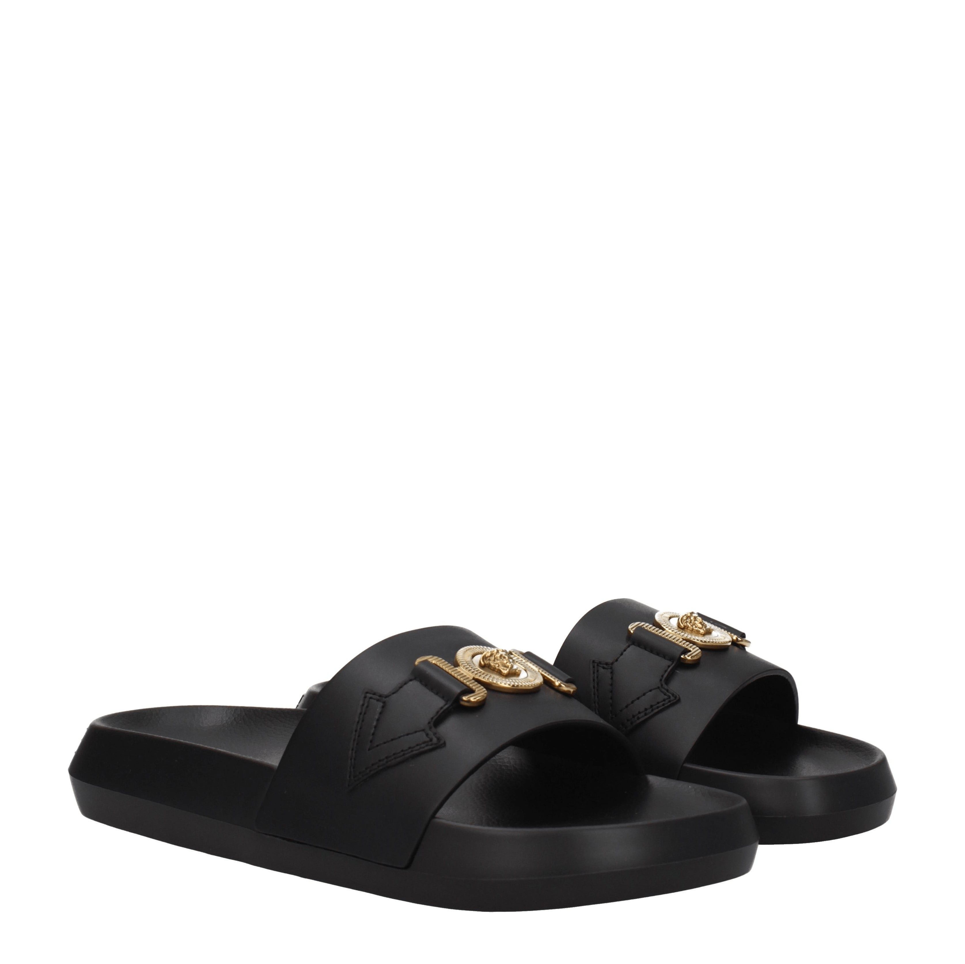 Versace Slippers in Leather Size US 7 / EU 40 - 1 Thumbnail