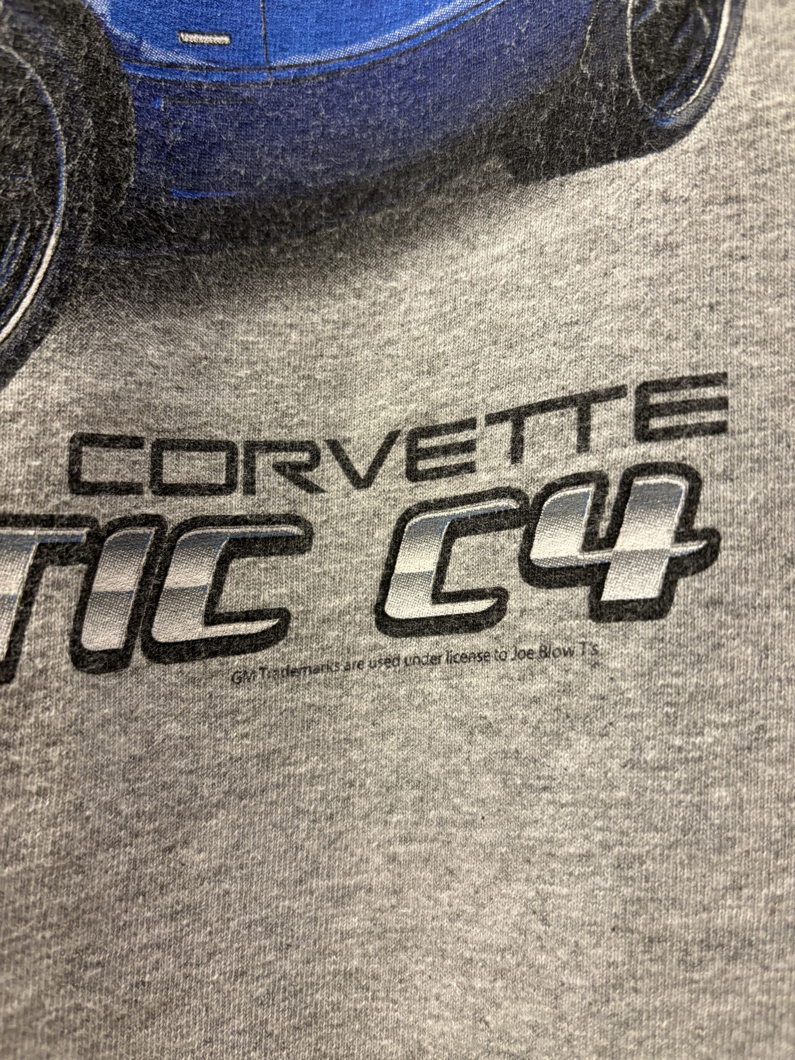 Ford × Vintage Vintage Corvette C4 Car Back Print Tee Size US L / EU 52-54 / 3 - 8 Thumbnail