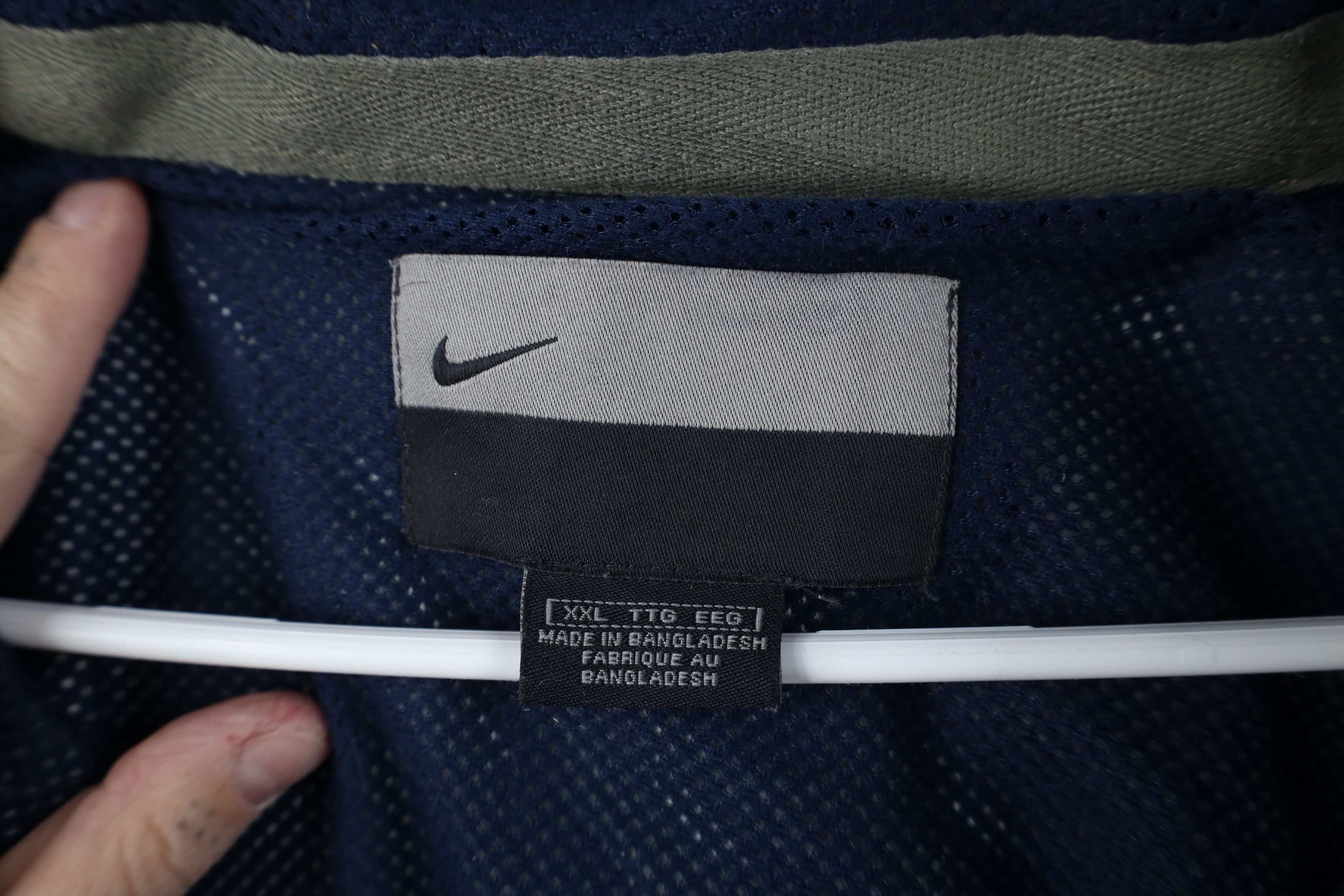 Nike Vintage Nike Swoosh Reflective Ripstop Anorak Jacket Green Size US XXL / EU 58 / 5 - 10 Thumbnail