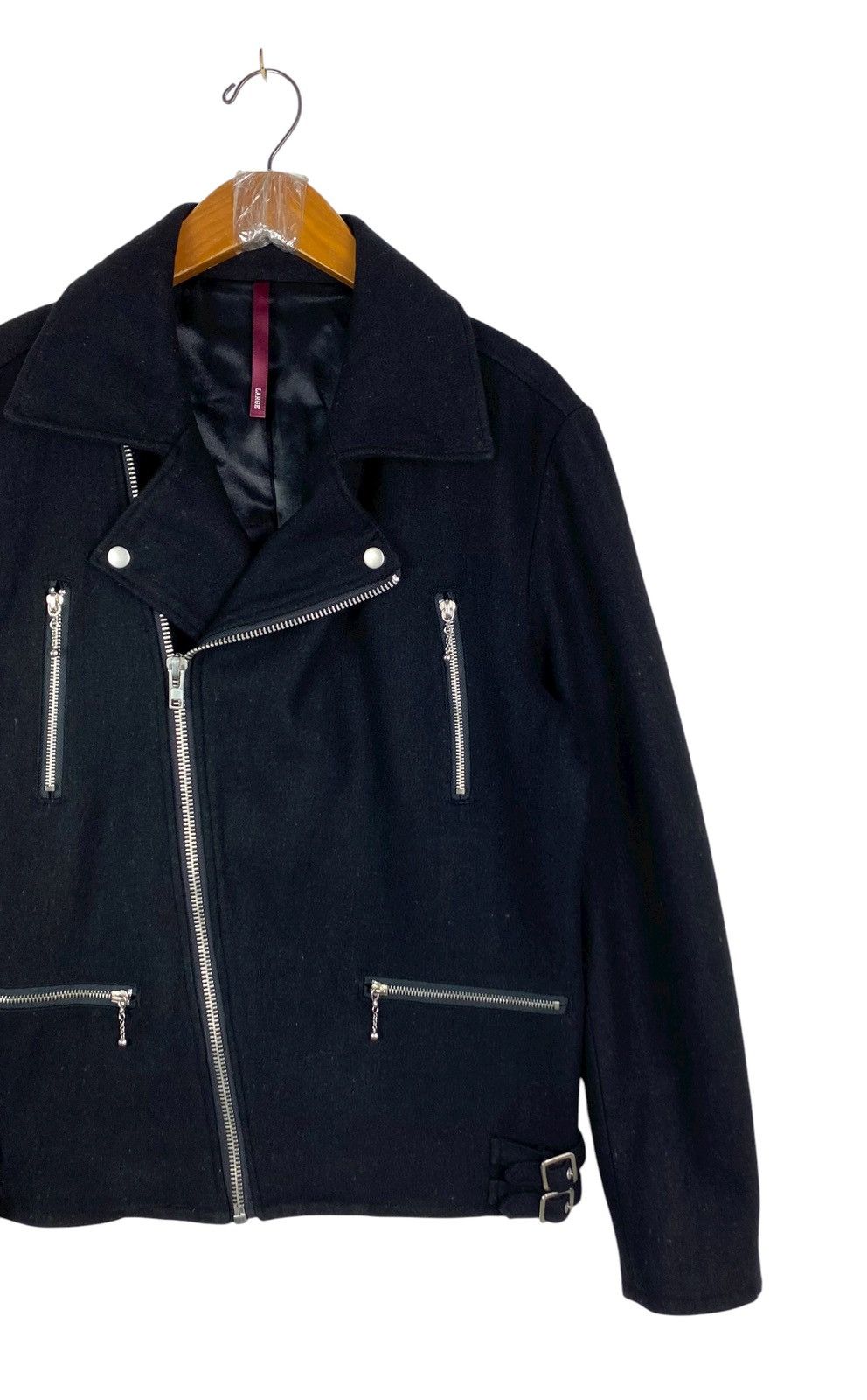 Japanese Brand Japanese Hikari Shoji Seditionaries Double Collar Wool Jacke Size L / US 10 / IT 46 - 3 Thumbnail