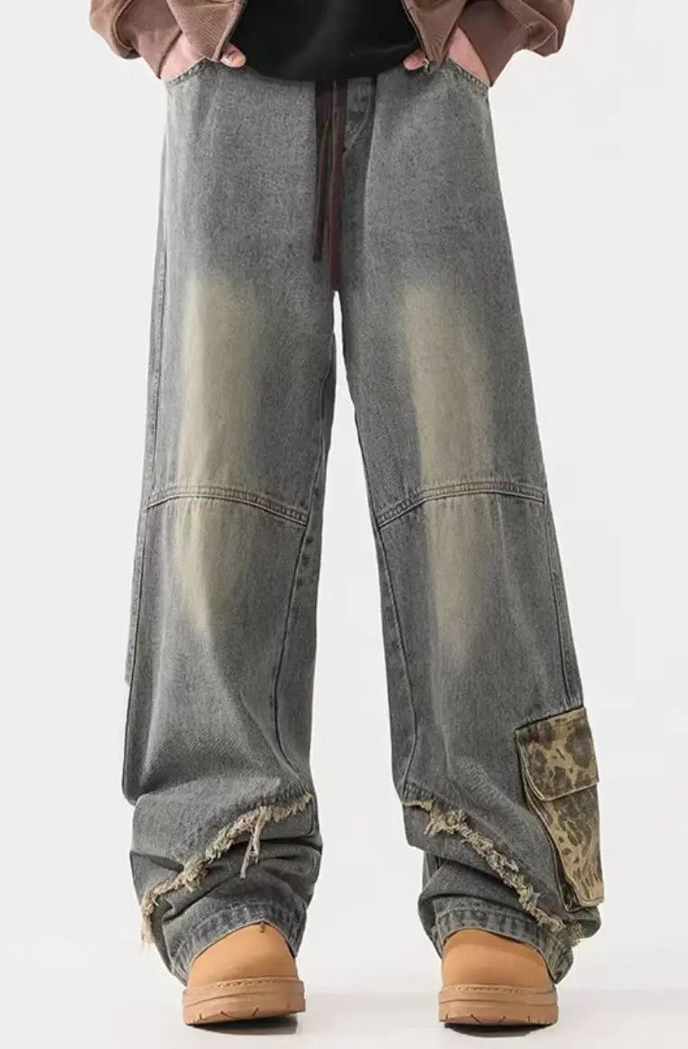 Designer × Japanese Brand Vintage Hip Hop Punk Loose Casual Pants Size US 33 - 3 Thumbnail
