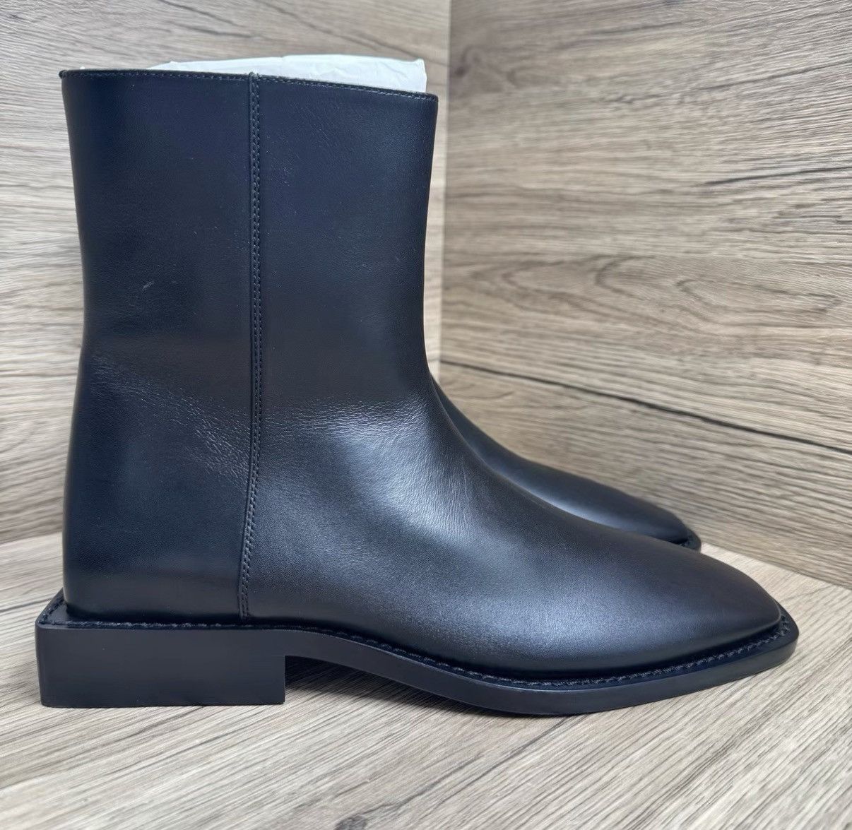 Balenciaga Balenciaga Square-toe Double B Ankle Boots J41 Size US 7.5 / IT 37.5 - 4 Thumbnail