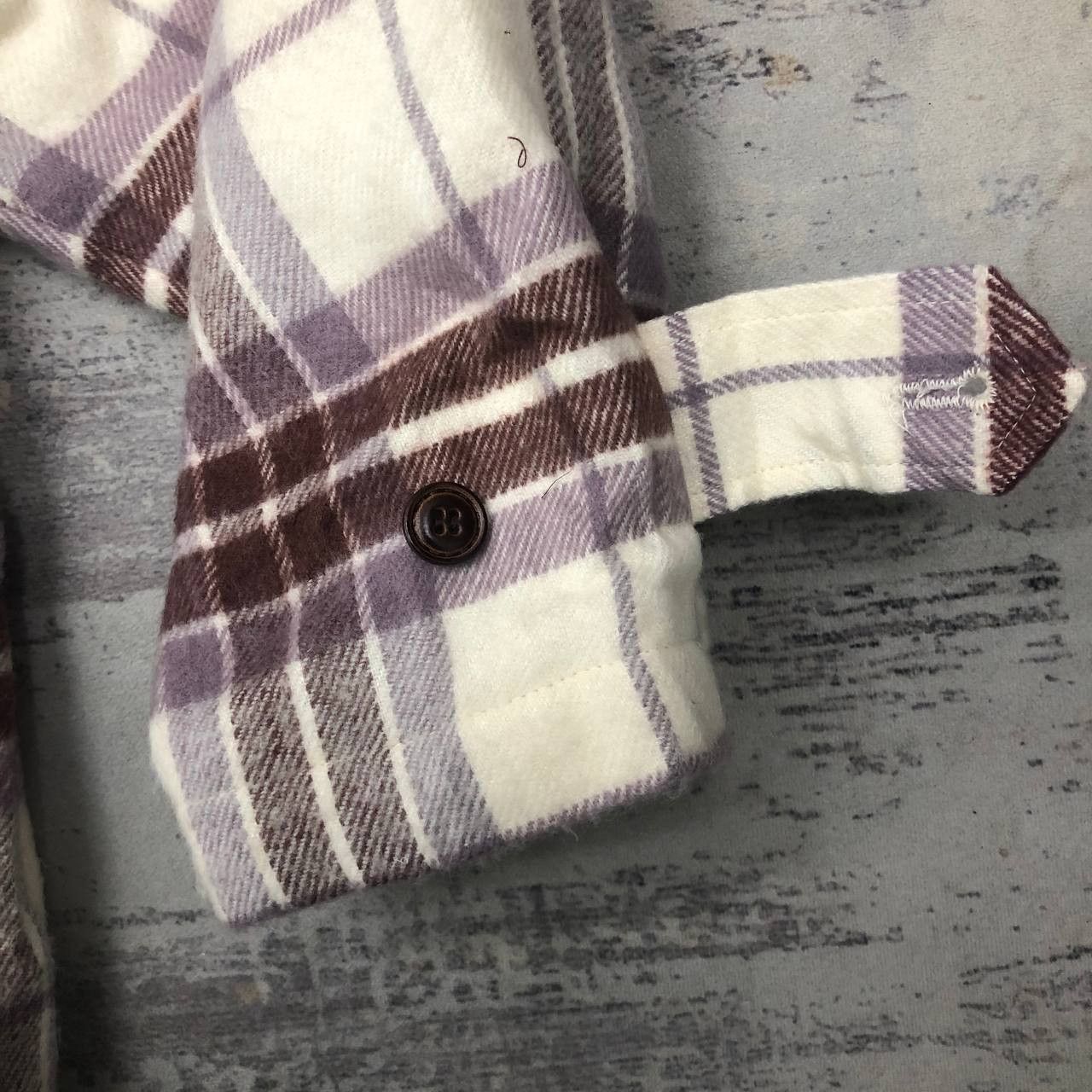 Japanese Brand × Vintage Y609 COSA DE VER TARTAN SHERPA JACKETS Size US S / EU 44-46 / 1 - 7 Thumbnail