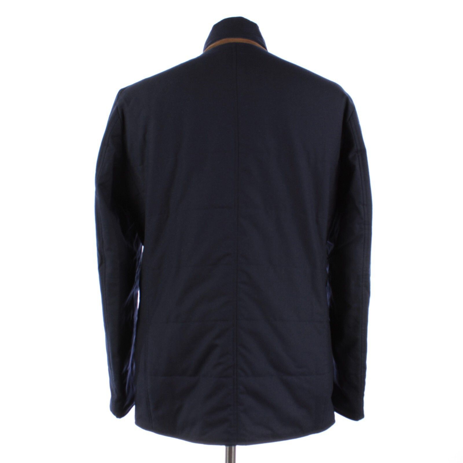 Zanella Zanella Coat Size L US In Blue Wool Size US L / EU 52-54 / 3 - 5 Thumbnail