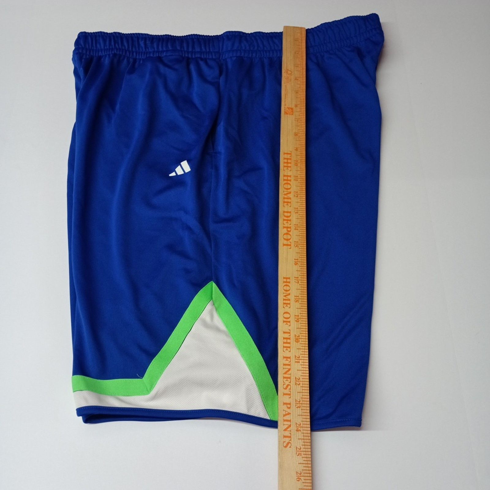 Adidas Men's adidas Block Aeroready Basketball Shorts Size 2XL Blue Size US 38 / EU 54 - 8 Thumbnail