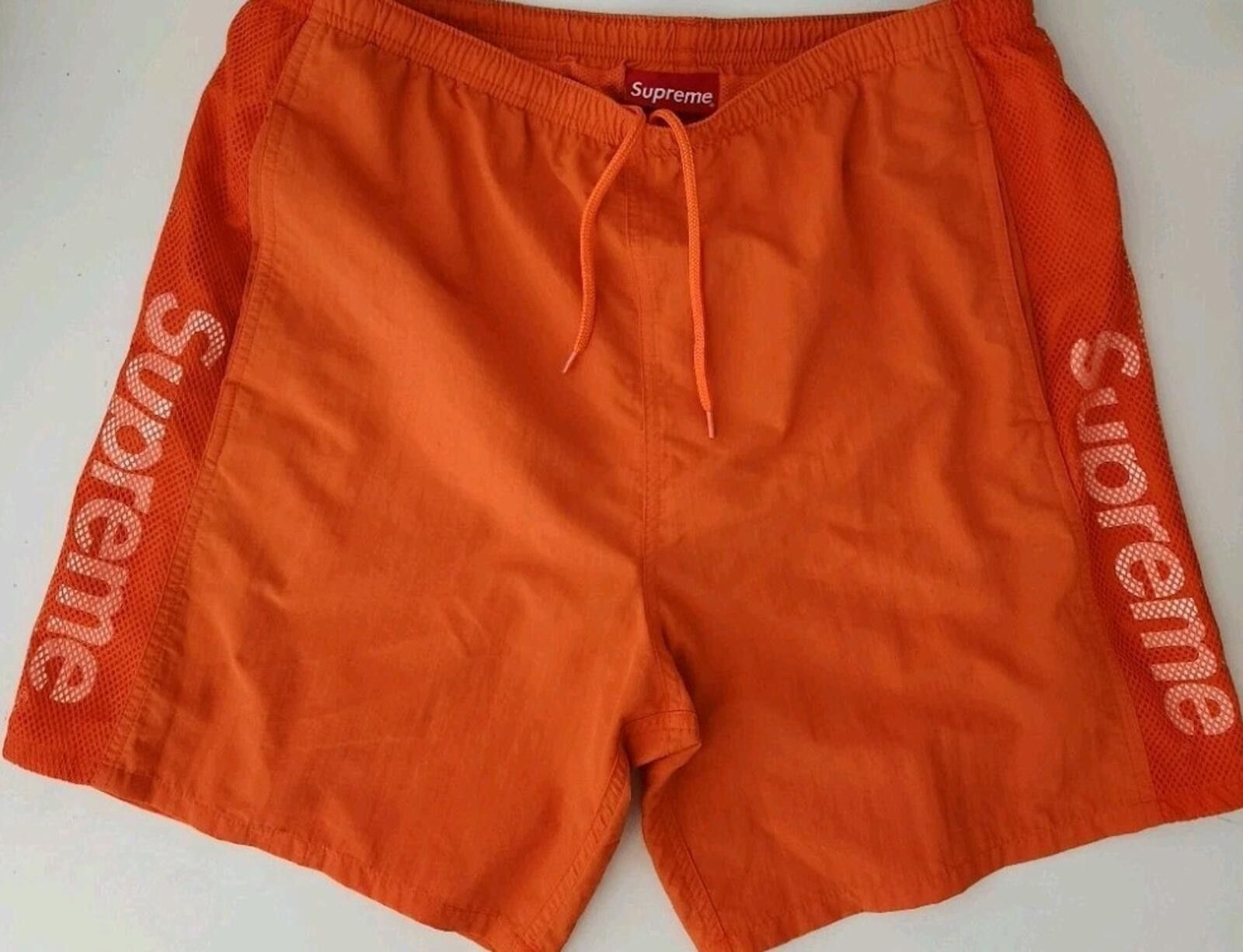 Supreme Supreme SS26 Paneled Water Shorts Blue Camo Size Small New