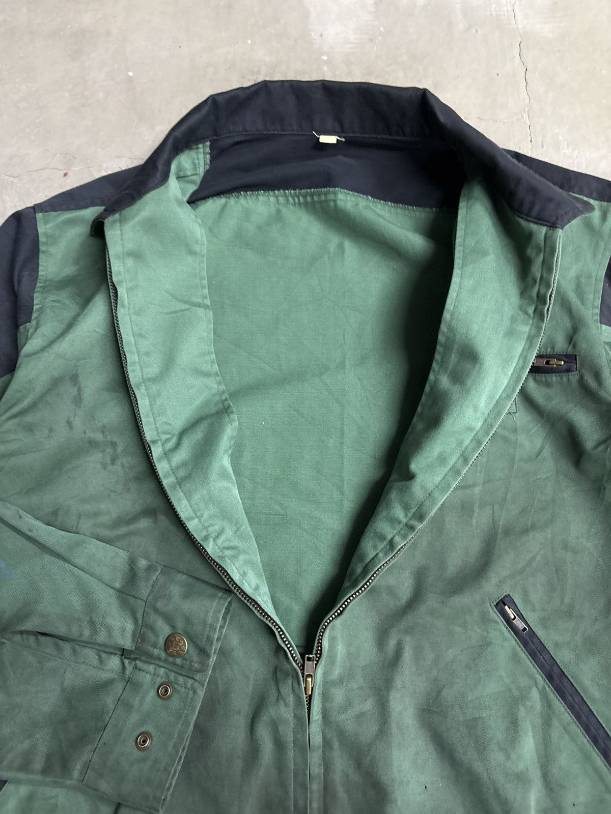 Japanese Brand Vintage Yokohama Work Jacket Distressed Size US M / EU 48-50 / 2 - 12 Thumbnail
