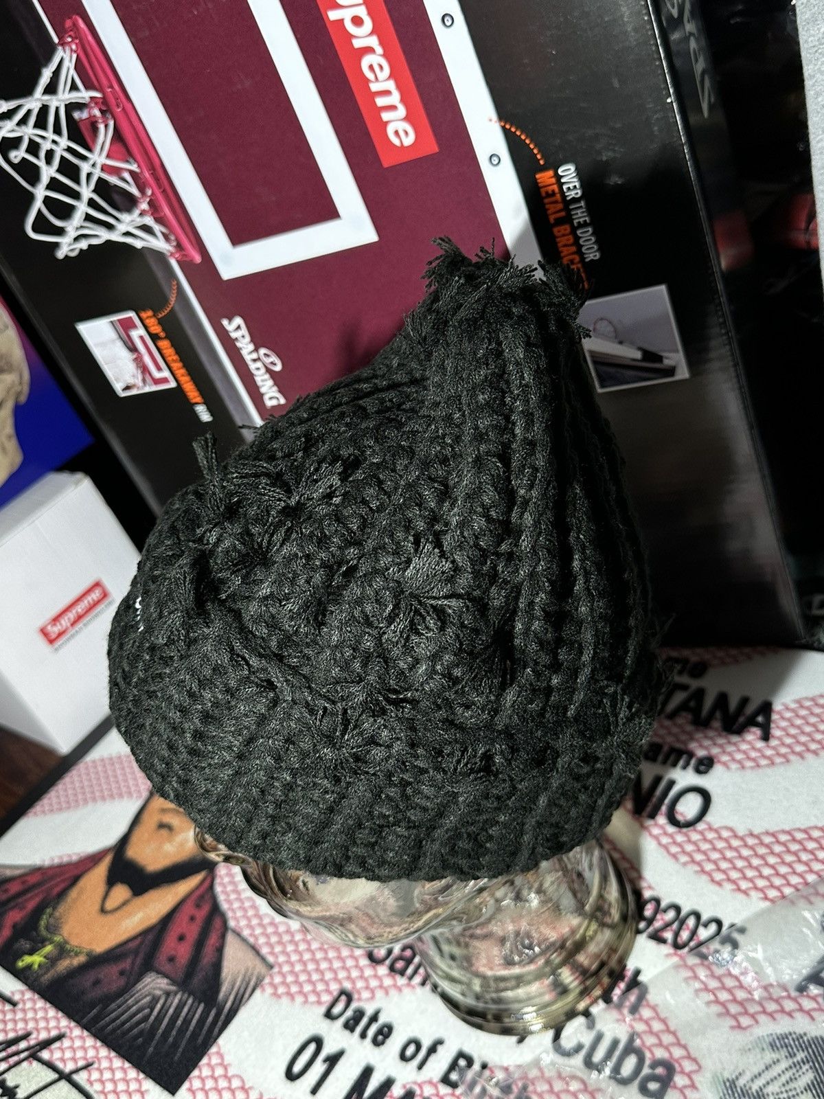 Streetwear × Supreme Supreme Hand tied beanie | Grailed