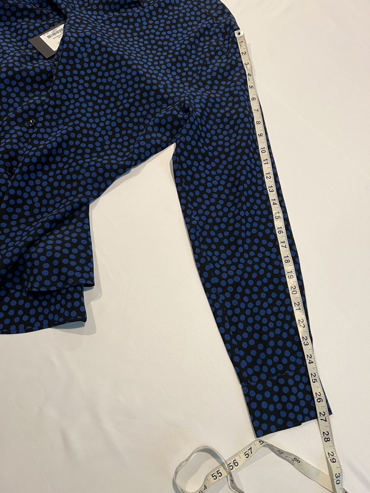 Saint Laurent Paris Saint Laurent silk loose fit dot shirt. 43/17. $1290 Size US XL / EU 56 / 4 - 5 Thumbnail