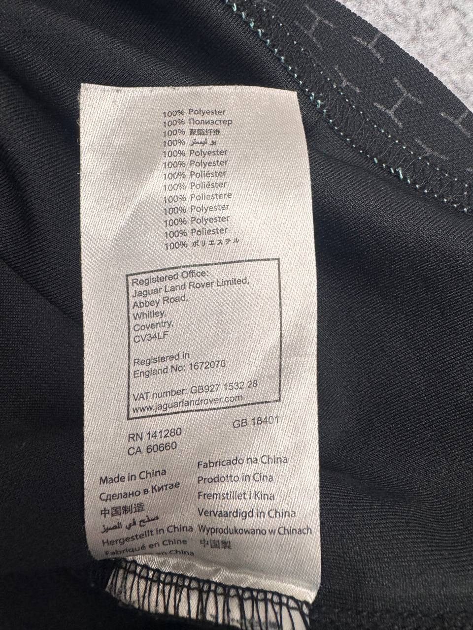 Other Jaguar Panasonic Racing Formula E Team T-Shirt Men Black Size US L / EU 52-54 / 3 - 6 Thumbnail