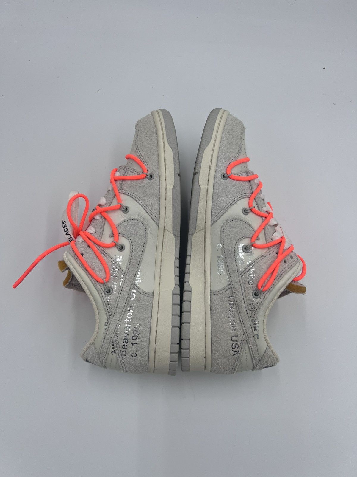Nike × Off-White Dunk Low Off-White Lot 11 Size US 10 / EU 43 - 4 Thumbnail