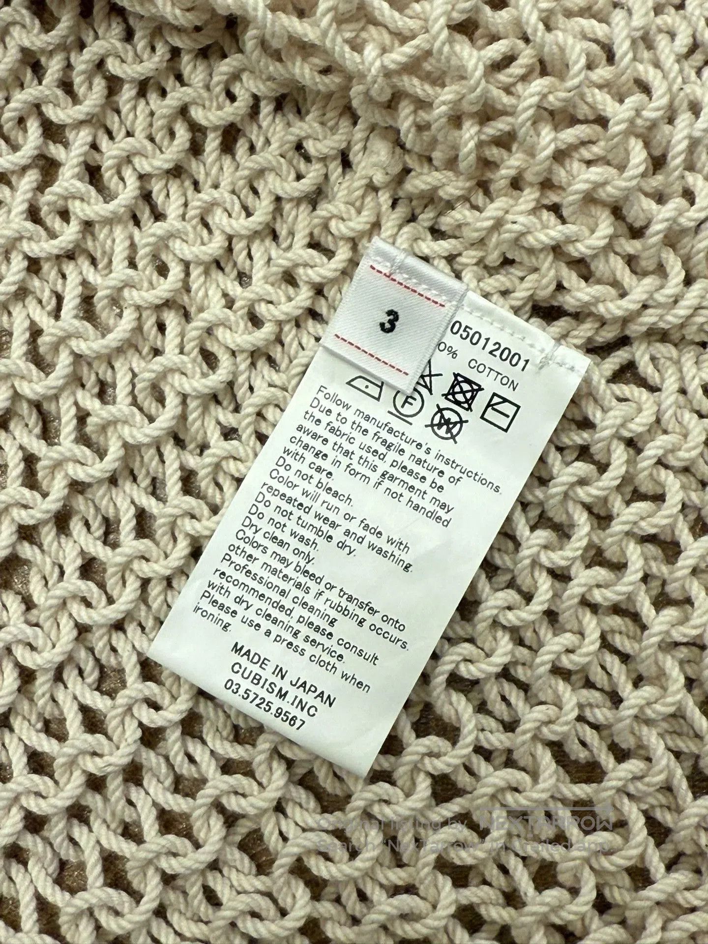 Visvim visvim 22ss Lattice Hand. Size US L / EU 52-54 / 3 - 5 Thumbnail