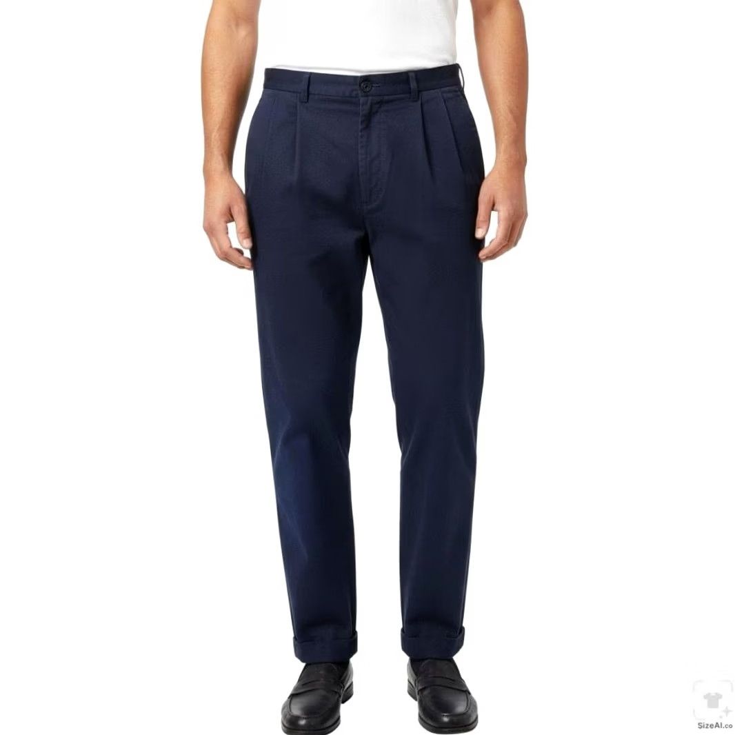 Polo Ralph Lauren Polo by Ralph Lauren Hammond Chino Pants Boys M 33x32 Blue Twill 100% Cotton Size US M / EU 48-50 / 2 - 4 Thumbnail