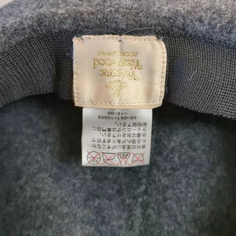 Vivienne Westwood Vivienne Westwood Saturn brooch beret Size ONE SIZE - 2 Thumbnail