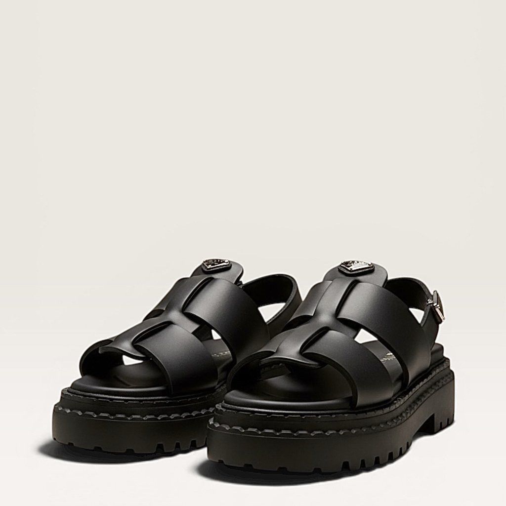 Prada o1B3y1r0526 Monolith Sandals in Black Size US 9 / IT 39 - 3 Thumbnail