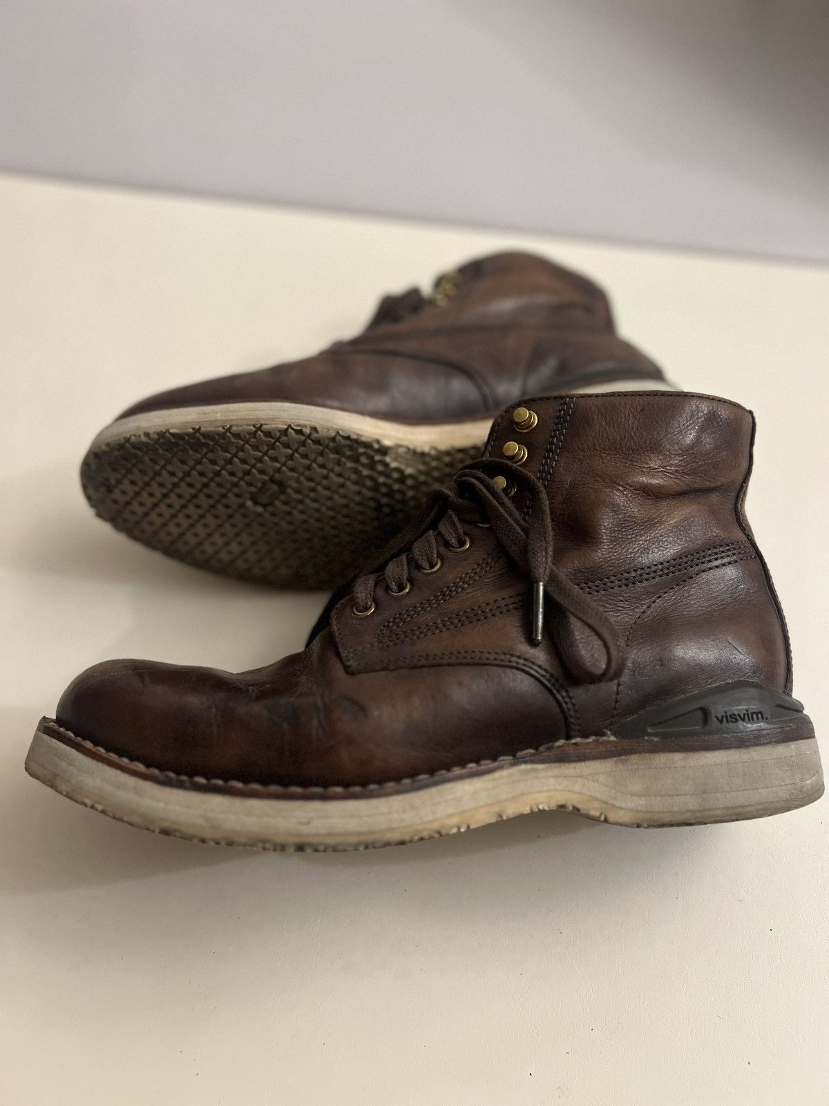 Visvim 2017 visvim ict virgil boots mud dyed Size US 10 / EU 43 - 10 Thumbnail