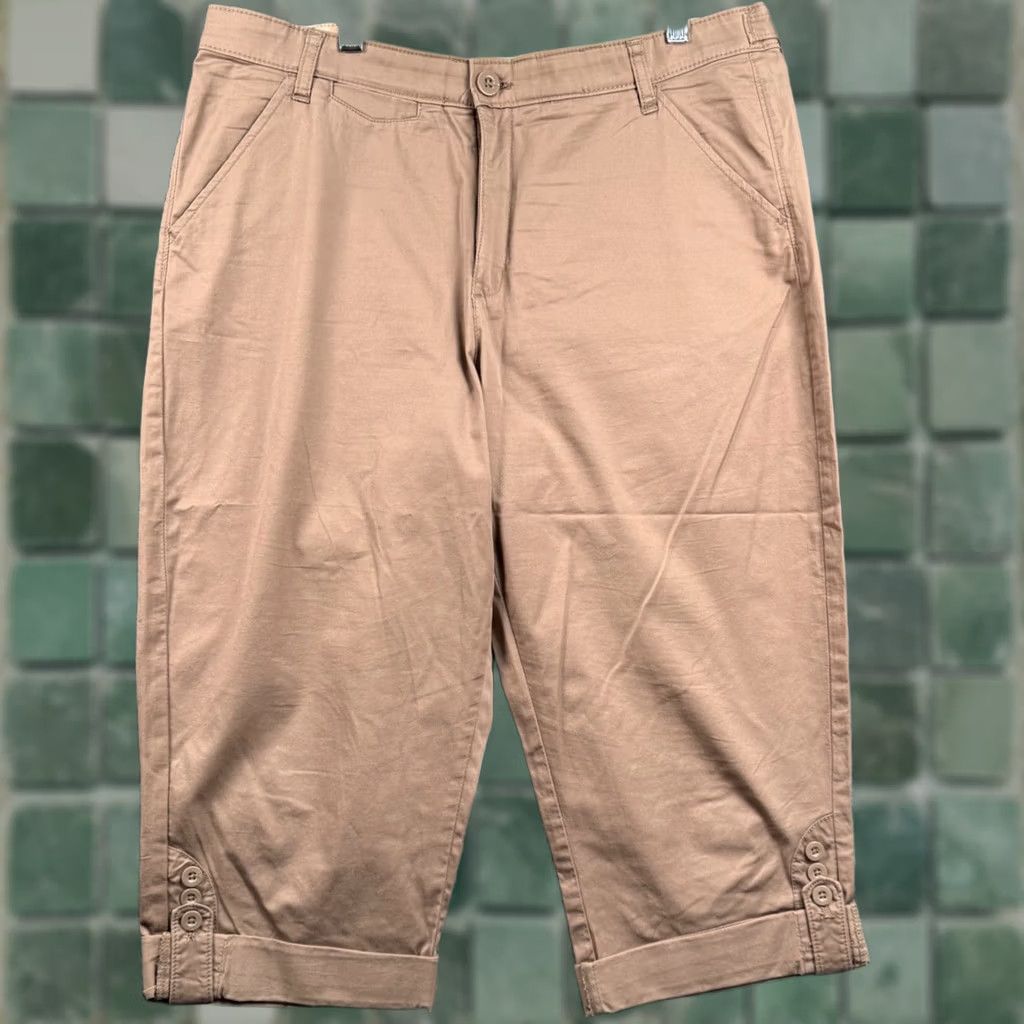 Lee Lee Capri Pants Wool? (No) Size 38" / US 16 / IT 52 - 1 Thumbnail