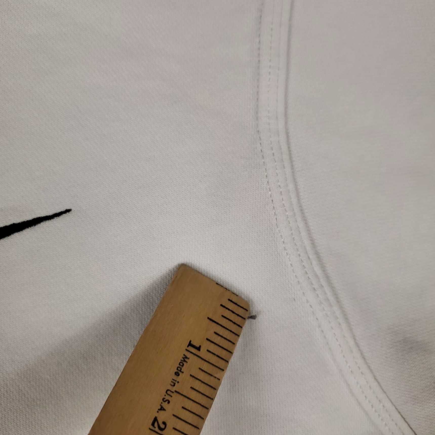 Nike Nike Hoodie Mens L White Pullover Sweatshirt Swoosh Logo Mock Neck Adjustable All Seasons Size US L / EU 52-54 / 3 - 6 Thumbnail