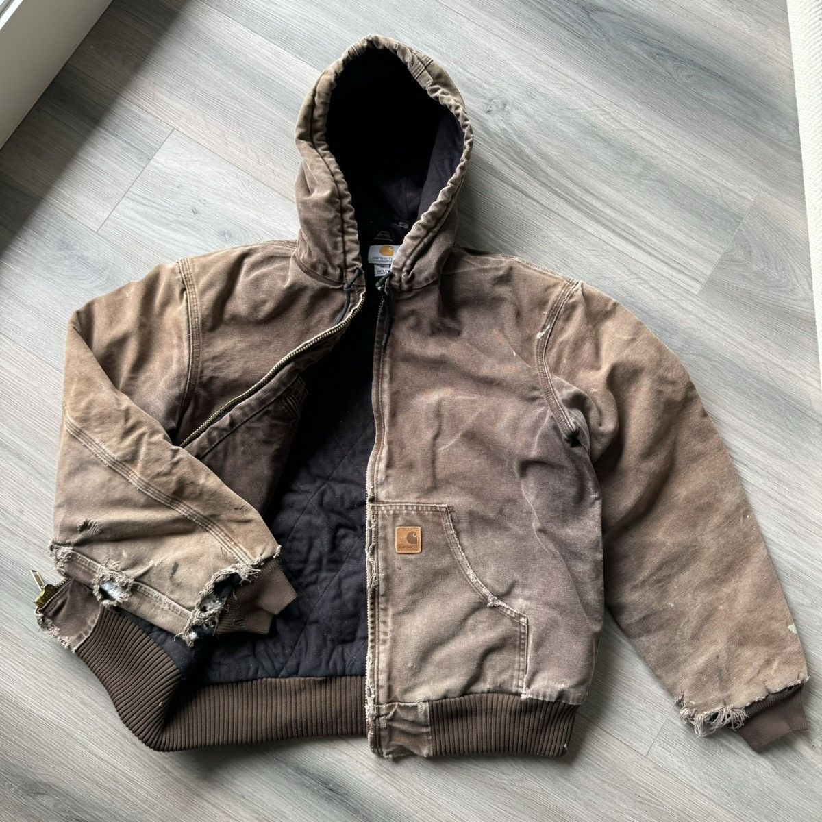 Carhartt × Vintage Vintage Carhartt workwear jacket Size US M / EU 48-50 / 2 - 2 Thumbnail