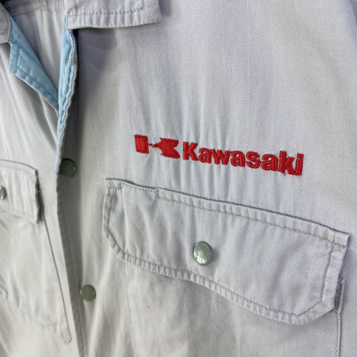 Japanese Brand Vintage Kawasaki Work Shirt Button-Up Size US M / EU 48-50 / 2 - 8 Thumbnail