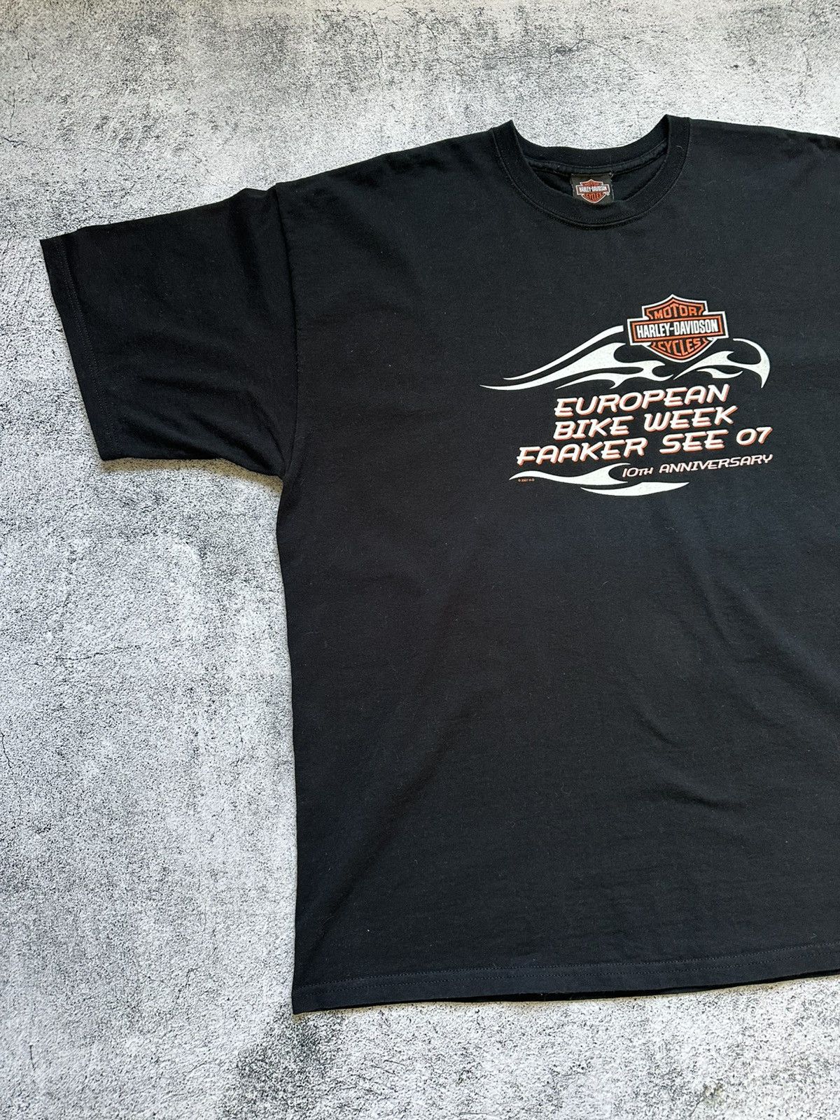 Harley Davidson Vintage Harley Davidson European Bike Week T-shirt Size US XXL / EU 58 / 5 - 4 Thumbnail