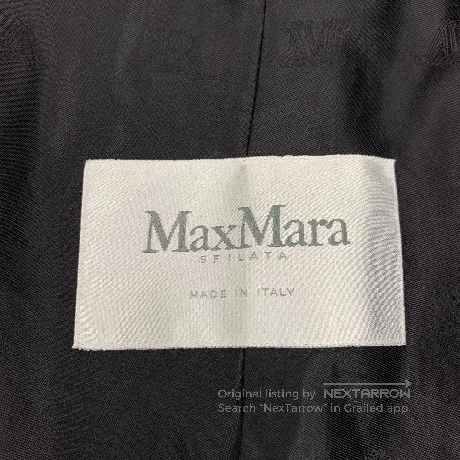 Other maxmara black double-breasted wool coat. Size US S / EU 44-46 / 1 - 5 Thumbnail