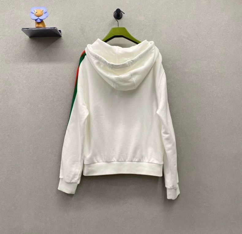 Gucci Gucci White line hooded sweatshirt 2502-Nextarrow Size US XS / EU 42 / 0 - 2 Thumbnail