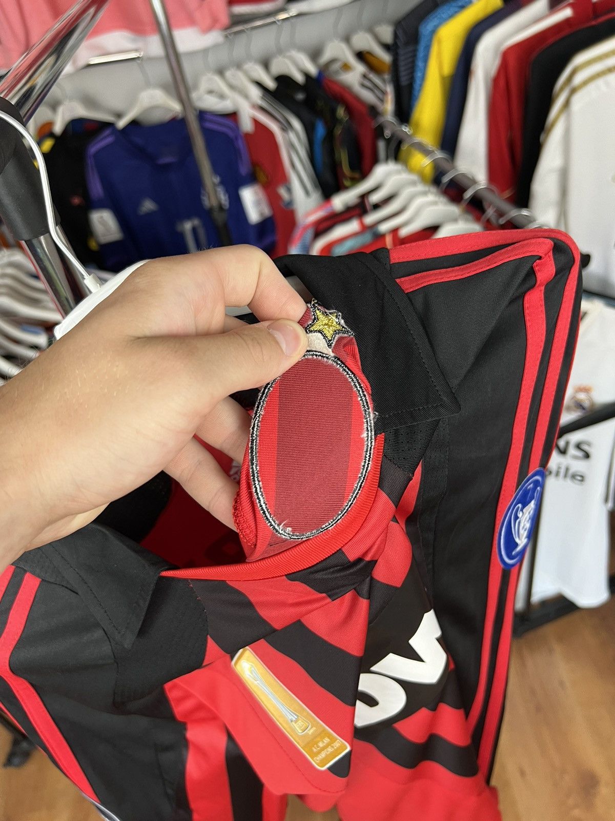 Adidas Jersey Adidas Milan 2007/08 Kaká #8 Size US L / EU 52-54 / 3 - 12 Thumbnail