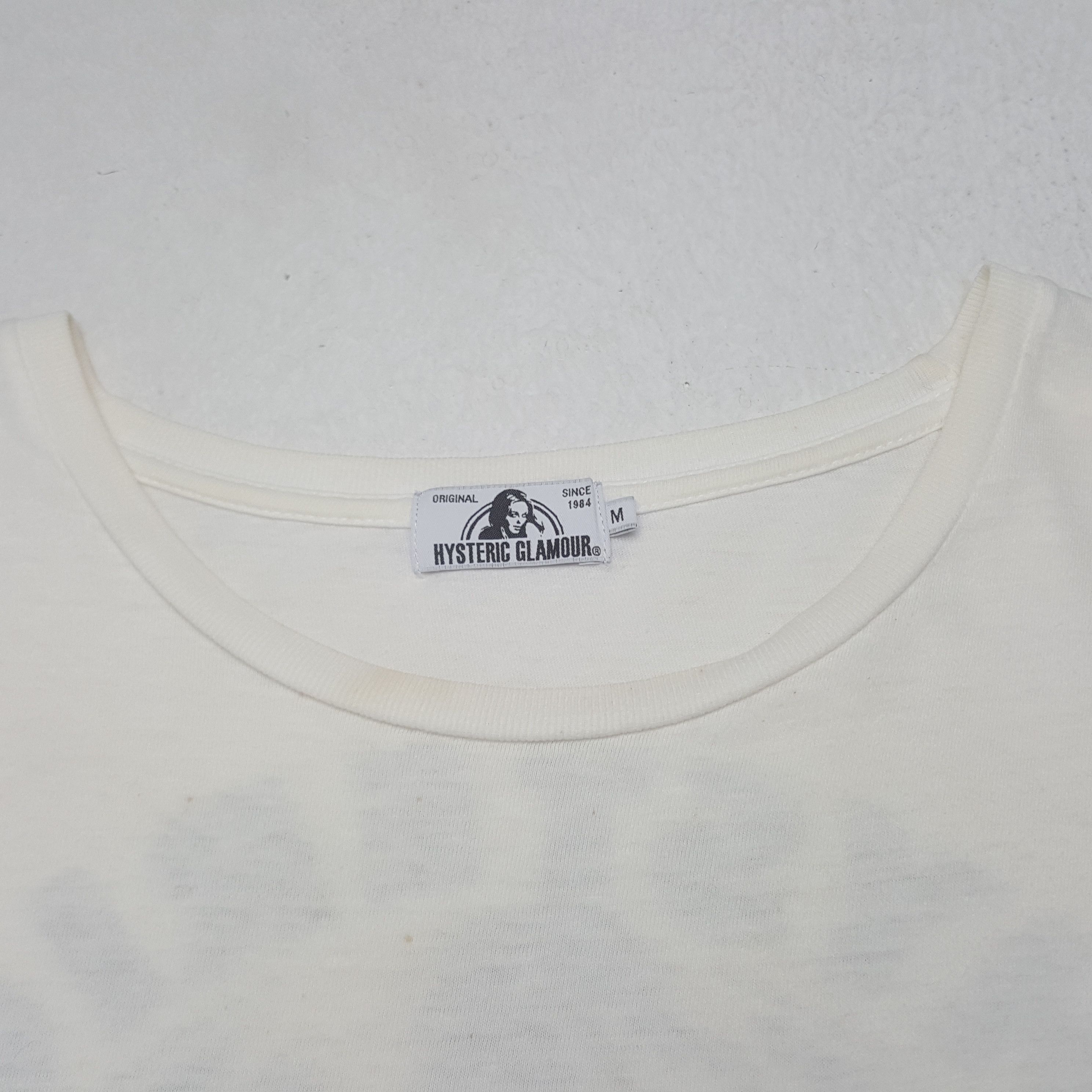 Hysteric Glamour Vintage Hysteric Glamour Japanese Brand Parody Tshirt C299N2 Size US M / EU 48-50 / 2 - 5 Thumbnail