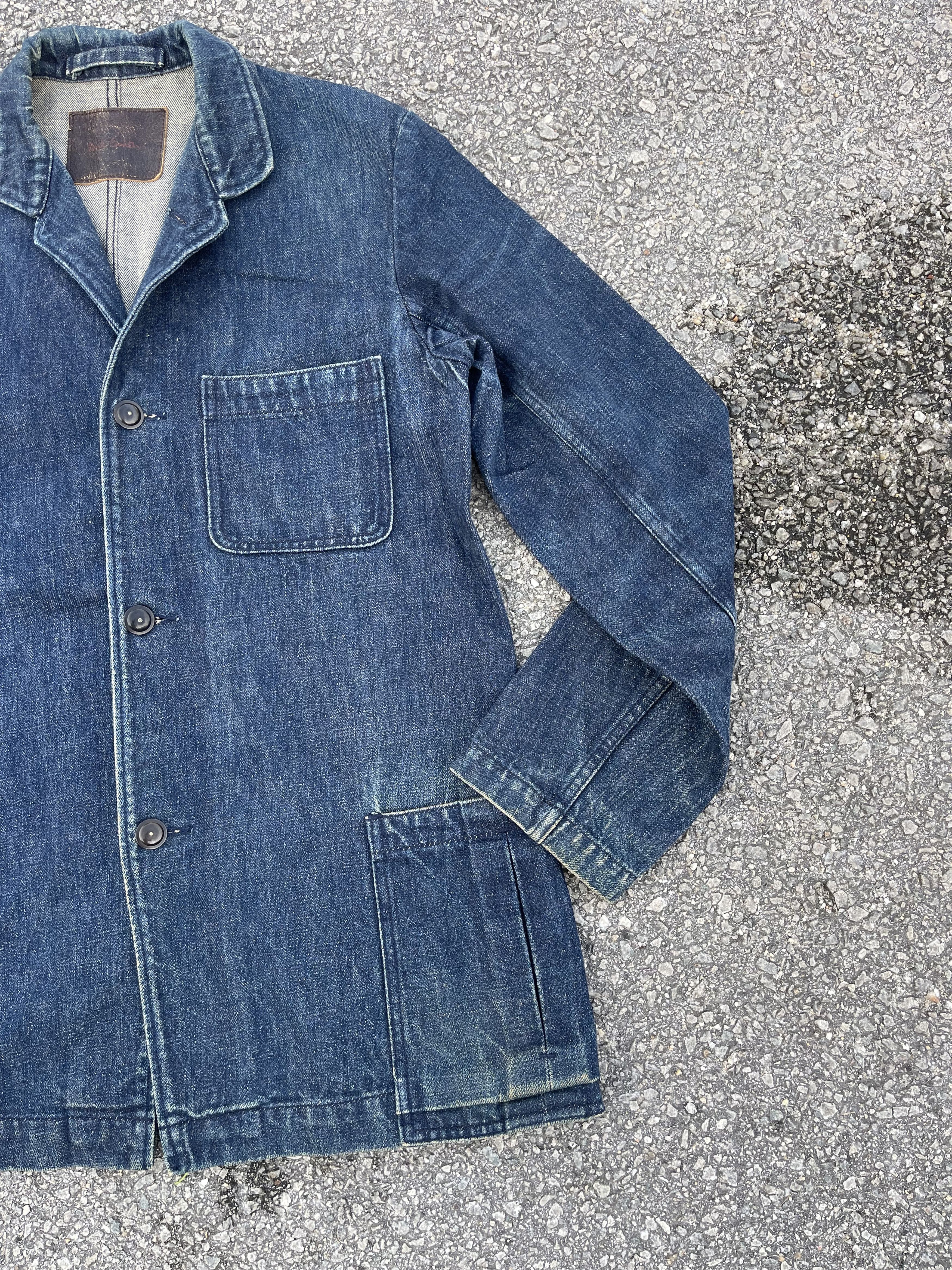 Paul Smith Vtg Paul Smith Denim Chore Jacket Size US L / EU 52-54 / 3 - 4 Thumbnail