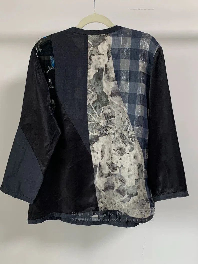 Yohji Yamamoto Yohji Yamamoto iwish spliced long-sleeve top Size US M / EU 48-50 / 2 - 2 Thumbnail